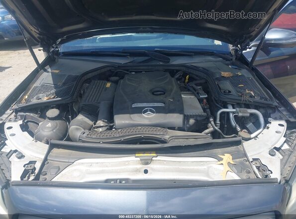 WDDWF4KB9GR169329 2016 MERCEDES-BENZ C-CLASS Gray უკანა ხედი