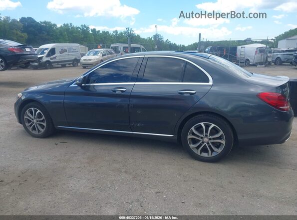 WDDWF4KB9GR169329 2016 MERCEDES-BENZ C-CLASS Gray სალონის 360-გრადუსიანი ხედი