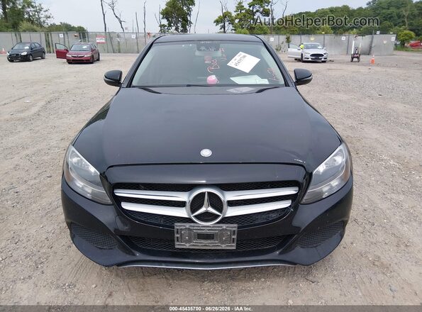 WDDWF4KBXHR235680 2017 MERCEDES-BENZ C-CLASS Black Vista del cuadro de instrumentos