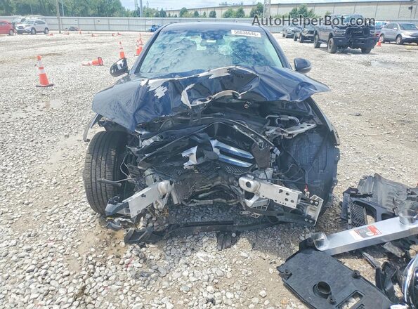 WDDWF4KBXHR240894 2017 MERCEDES-BENZ C Black Front view