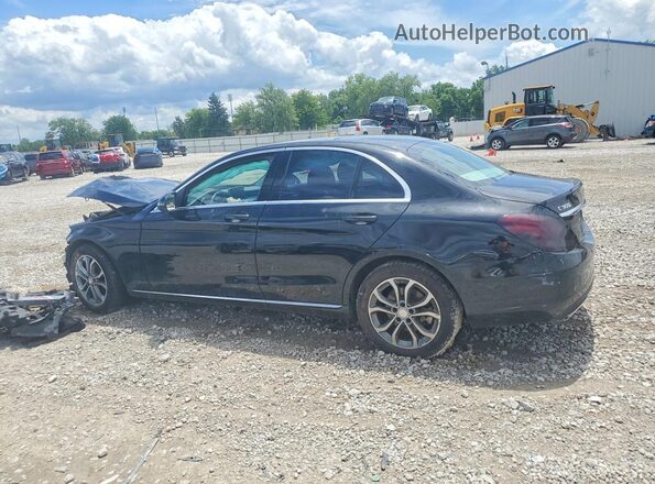 WDDWF4KBXHR240894 2017 MERCEDES-BENZ C Black Rear left