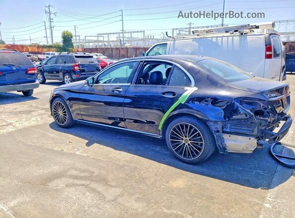 WDDWF8DB0LR526475 2020 MERCEDES-BENZ C Black Tył lewy