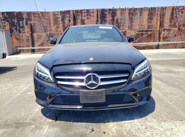 WDDWF8DB0LR526475 2020 MERCEDES-BENZ C Black Widok z przodu