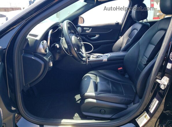 WDDWF8DB0LR526475 2020 MERCEDES-BENZ C Black Widok wnętrza z przodu