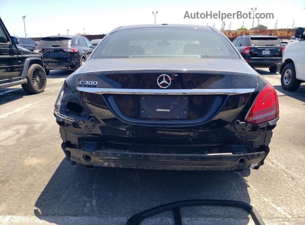 WDDWF8DB0LR526475 2020 MERCEDES-BENZ C Black Widok z tyłu