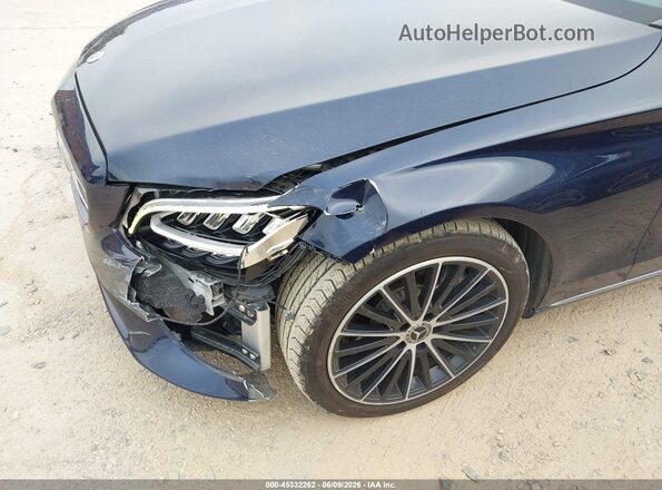 WDDWF8DB4LR555445 2020 MERCEDES-BENZ C-CLASS Dark Blue Front view