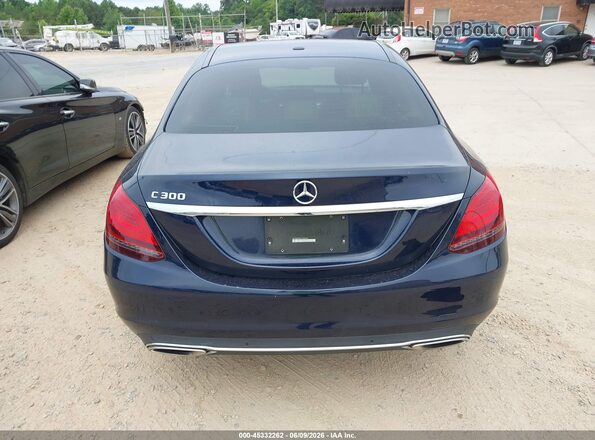 WDDWF8DB4LR555445 2020 MERCEDES-BENZ C-CLASS Dark Blue 