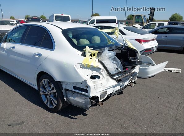 WDDWF8DB8LR527888 2020 MERCEDES-BENZ C-CLASS White უკანა მარცხენა