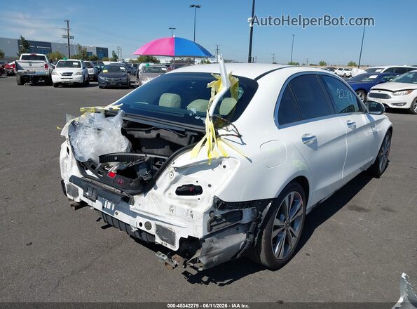 WDDWF8DB8LR527888 2020 MERCEDES-BENZ C-CLASS White უკანა მარჯვენა