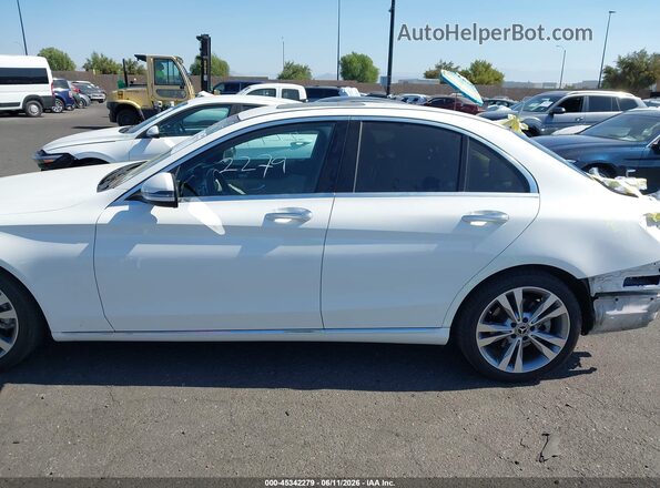 WDDWF8DB8LR527888 2020 MERCEDES-BENZ C-CLASS White 
