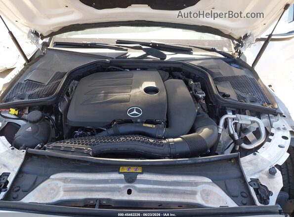 WDDWF8EB7LR556149 2020 MERCEDES-BENZ C-CLASS White Вид ззаду