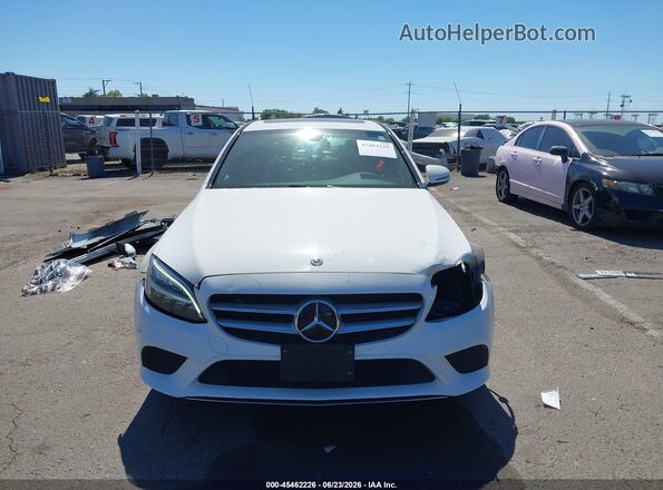 WDDWF8EB7LR556149 2020 MERCEDES-BENZ C-CLASS White Вид задньої частини салону