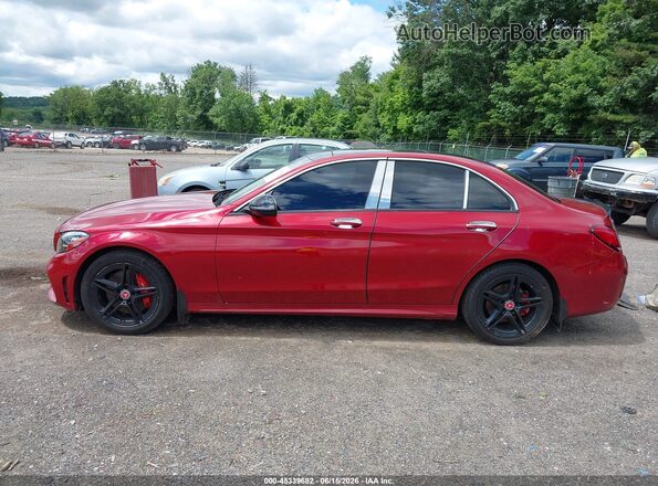 WDDWF8EB9LR562096 2020 MERCEDES-BENZ C-CLASS Red 