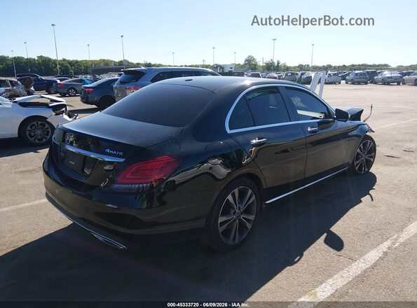 WDDWF8EBXLR539118 2020 MERCEDES-BENZ C-CLASS Black უკანა მარჯვენა