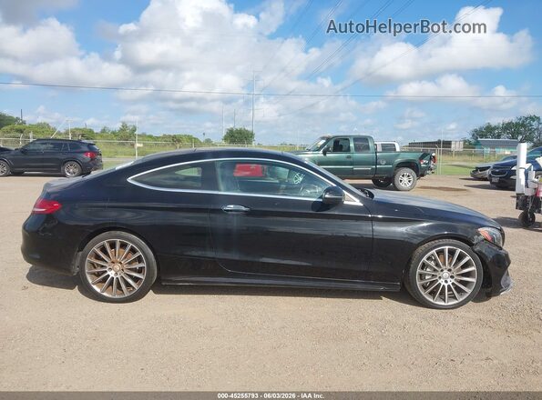 WDDWJ4JB0HF439292 2017 MERCEDES-BENZ C-CLASS Black Սարքավորումների վահանակի տեսք