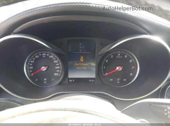 WDDWJ4JB0HF439292 2017 MERCEDES-BENZ C-CLASS Black Հետևի նստատեղերի տեսք