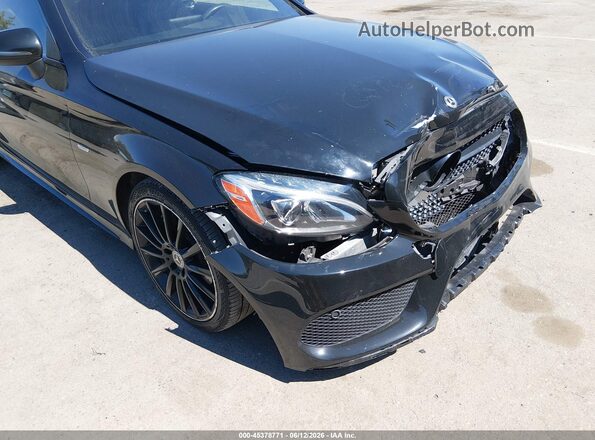 WDDWJ4JB2JF666344 2018 MERCEDES-BENZ C-CLASS Black Вид задньої частини салону
