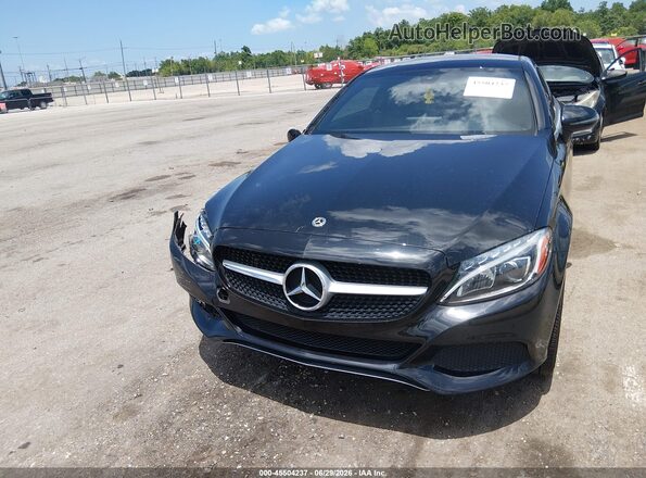 WDDWJ4JB2JF737946 2018 MERCEDES-BENZ C-CLASS Black Widok zestawu wskaźników