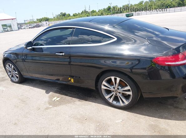 WDDWJ4JB2JF737946 2018 MERCEDES-BENZ C-CLASS Black Widok wnętrza 360 stopni