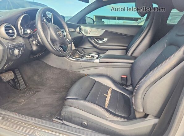 WDDWJ4JB3HF512249 2017 MERCEDES-BENZ C Gray 