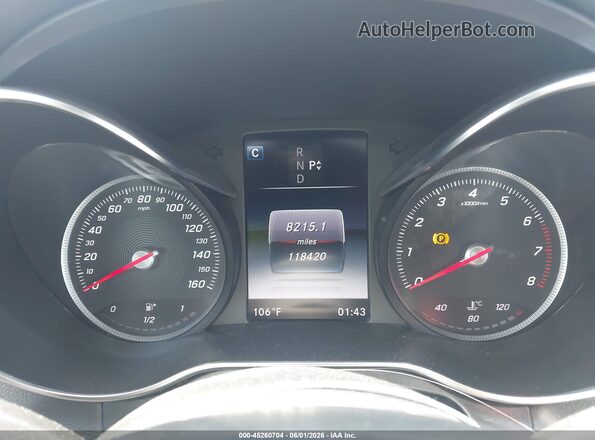 WDDWJ4JB3HF593365 2017 MERCEDES-BENZ C-CLASS Black Հետևի նստատեղերի տեսք