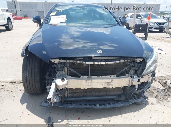 WDDWJ4JB3HF593365 2017 MERCEDES-BENZ C-CLASS Black Դիմացի տեսք