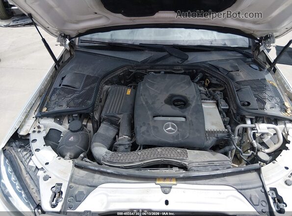 WDDWJ4JB4JF631255 2018 MERCEDES-BENZ C-CLASS Белый Вид сзади