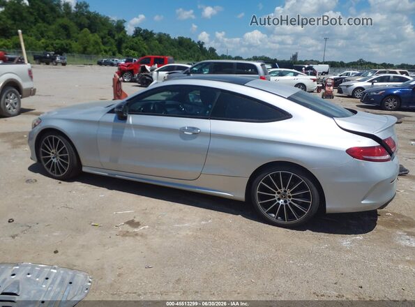 WDDWJ4JB7JF743578 2018 MERCEDES-BENZ C-CLASS Silver Սալոնի 360 աստիճան տեսք
