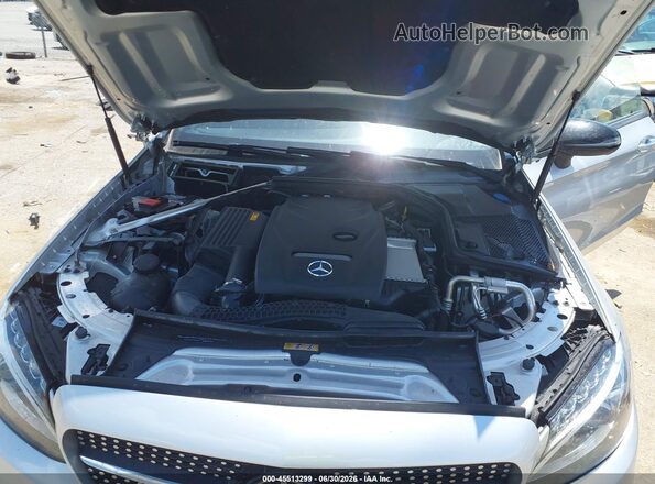 WDDWJ4JB7JF743578 2018 MERCEDES-BENZ C-CLASS Silver Հետևի տեսք