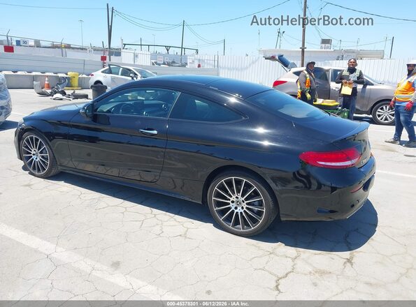 WDDWJ4JB8HF524803 2017 MERCEDES-BENZ C-CLASS Black Tył lewy