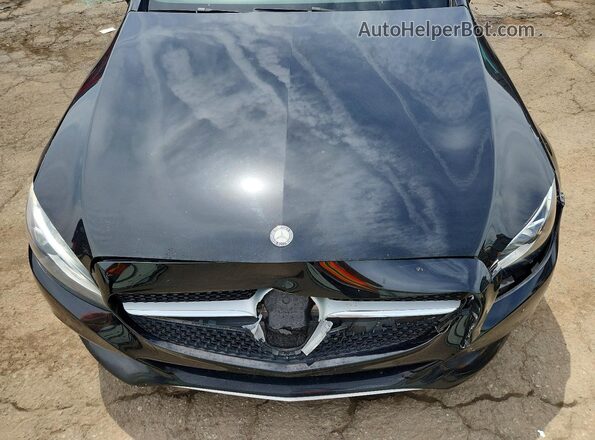 WDDWJ4JBXHF362060 2017 MERCEDES-BENZ C-CLASS Черный Вид задней части салона