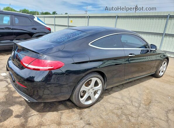 WDDWJ4JBXHF362060 2017 MERCEDES-BENZ C-CLASS Черный Задняя правая четверть