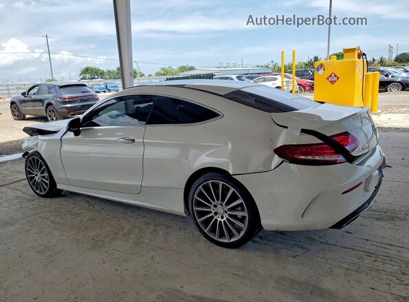 WDDWJ4JBXHF389971 2017 MERCEDES-BENZ C White 