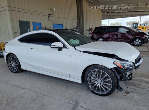 WDDWJ4JBXHF389971 2017 MERCEDES-BENZ C White 