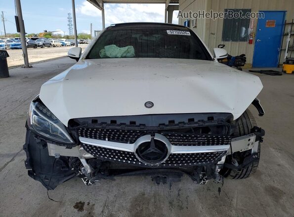 WDDWJ4JBXHF389971 2017 MERCEDES-BENZ C White 