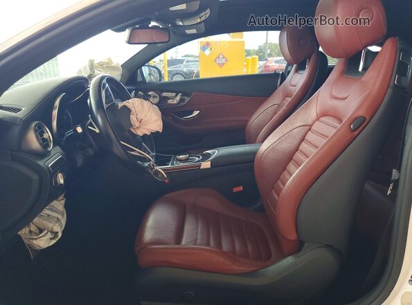 WDDWJ4JBXHF389971 2017 MERCEDES-BENZ C White 