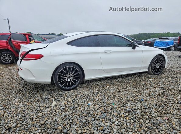WDDWJ4JBXJF625914 2018 MERCEDES-BENZ C White Trasero derecho