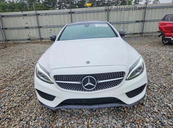 WDDWJ4JBXJF625914 2018 MERCEDES-BENZ C White Vista frontal