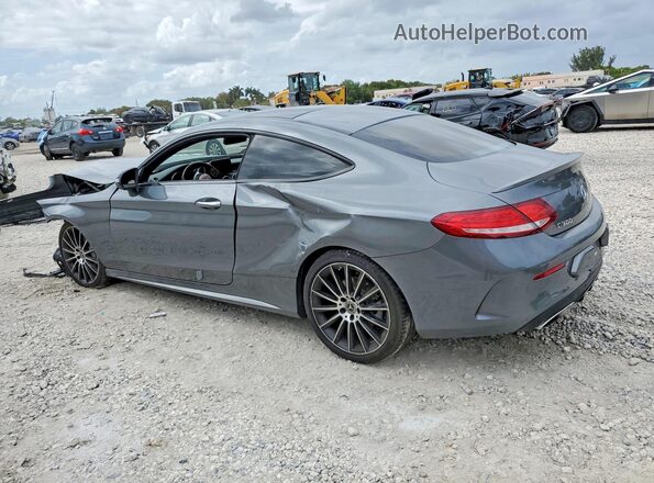 WDDWJ4JBXJF665197 2018 MERCEDES-BENZ C Gray Задня ліва чверть