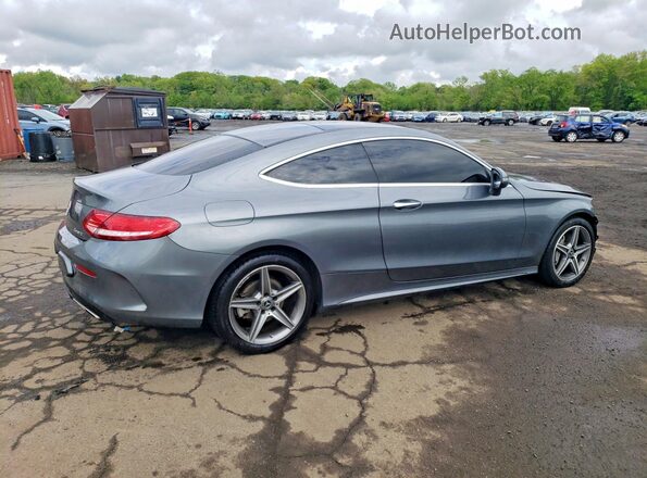 WDDWJ4KB1HF543790 2017 MERCEDES-BENZ C Charcoal 