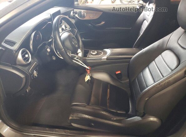 WDDWJ4KB1HF543790 2017 MERCEDES-BENZ C Charcoal 