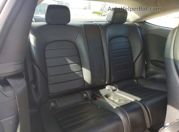 WDDWJ4KB2HF382513 2017 MERCEDES-BENZ C White Rear seats view