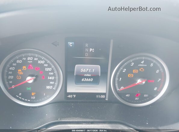 WDDWJ4KB2HF401688 2017 MERCEDES-BENZ C-CLASS White Հետևի նստատեղերի տեսք