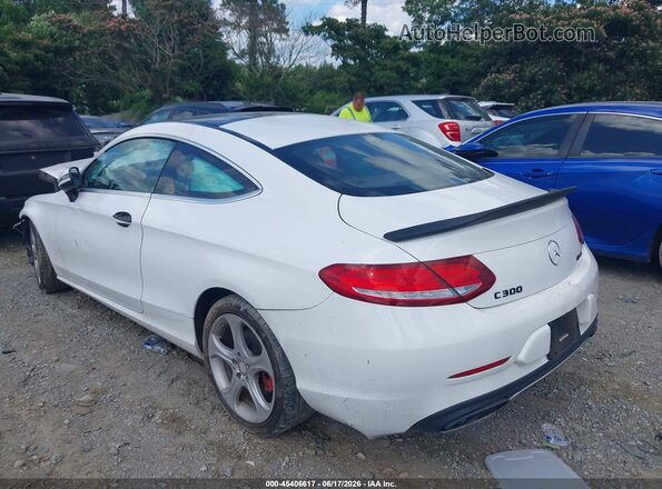 WDDWJ4KB2HF401688 2017 MERCEDES-BENZ C-CLASS White Հետևի ձախ