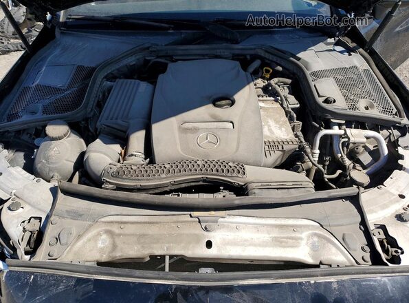 WDDWJ4KB5JF620005 2018 MERCEDES-BENZ C Black Widok wnętrza z tyłu