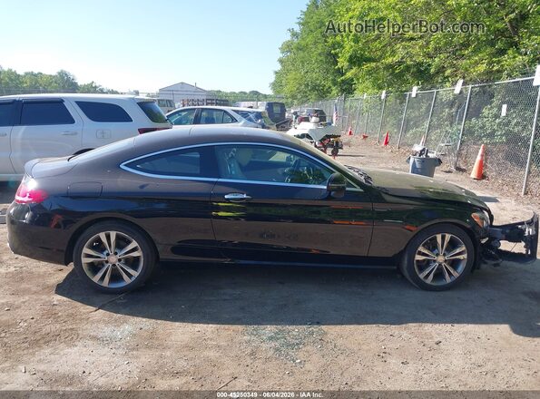 WDDWJ4KB6HF461537 2017 MERCEDES-BENZ C-CLASS Black Вид задньої частини салону