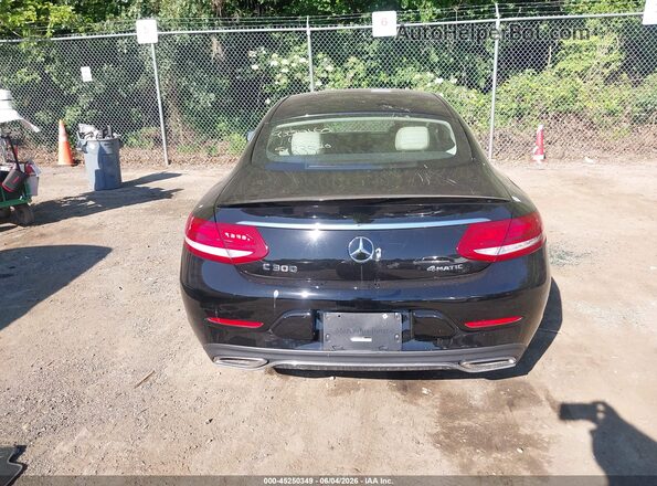 WDDWJ4KB6HF461537 2017 MERCEDES-BENZ C-CLASS Black 