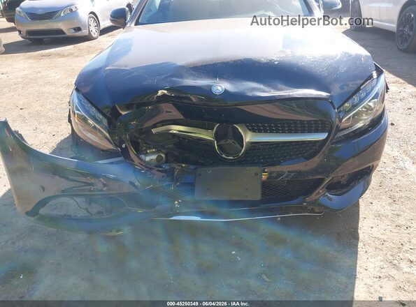WDDWJ4KB6HF461537 2017 MERCEDES-BENZ C-CLASS Black Вид спереду