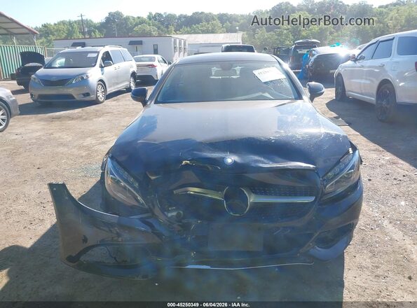WDDWJ4KB6HF461537 2017 MERCEDES-BENZ C-CLASS Black Вид щитка приладів