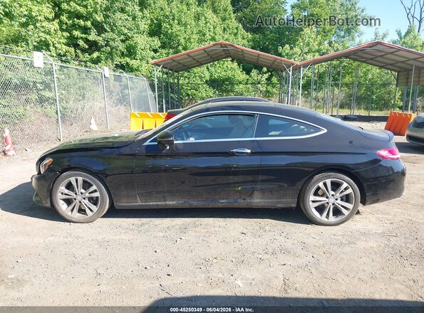 WDDWJ4KB6HF461537 2017 MERCEDES-BENZ C-CLASS Black Панорамний вид салону 360°